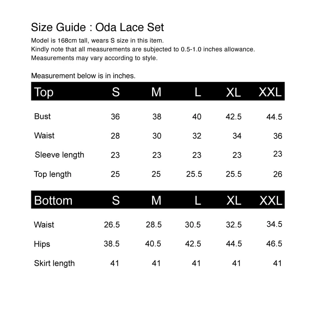Choose your size based on this size guide